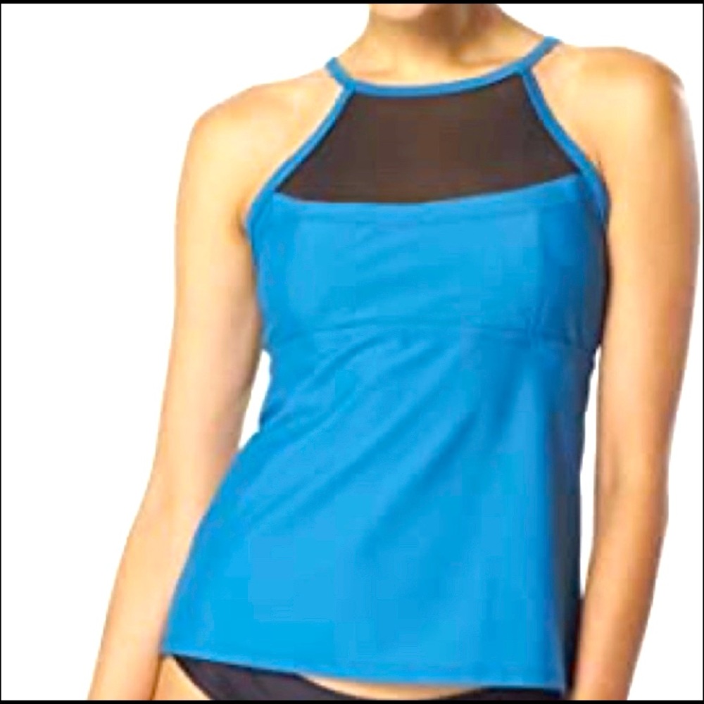 Speedo Women’s Mesh Tankini Top | Sm | NWOT. #0139